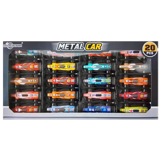 F1 METALICOS EN WINDOW BOX X20