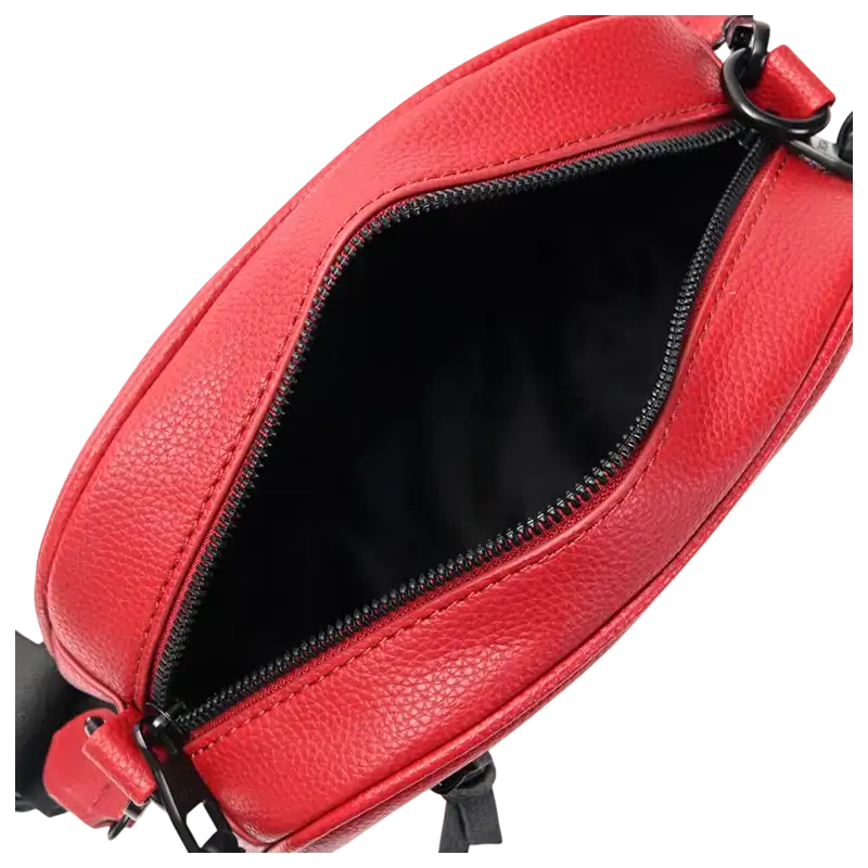 BANDOLERA GAONA CON POUCH CHERRY
