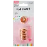 DISCOS DE EXPANSION 24mm CORAZON X8 ORO ROSA IBIC