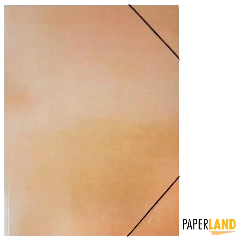 CARPETA 3 SOLAPAS CON ELAST KRAFT 35X50cm