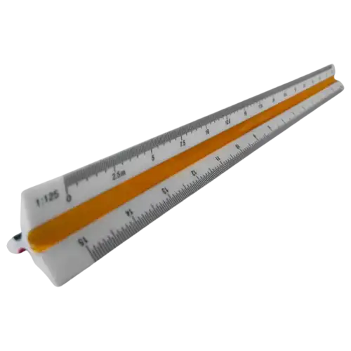 ESCALIMETRO 30cm ESCALA BAJA ESTUCHE IBI