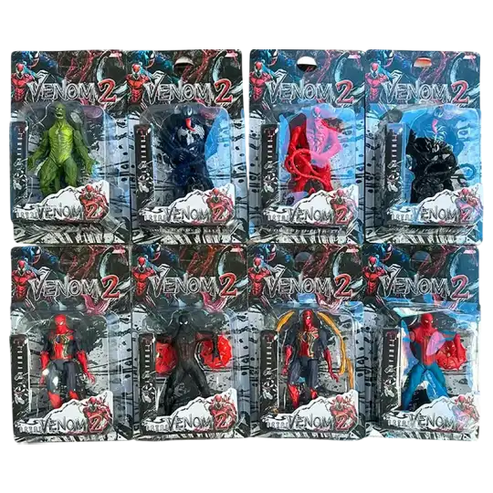MUNIECO SPIDERMAN CON VENOM
