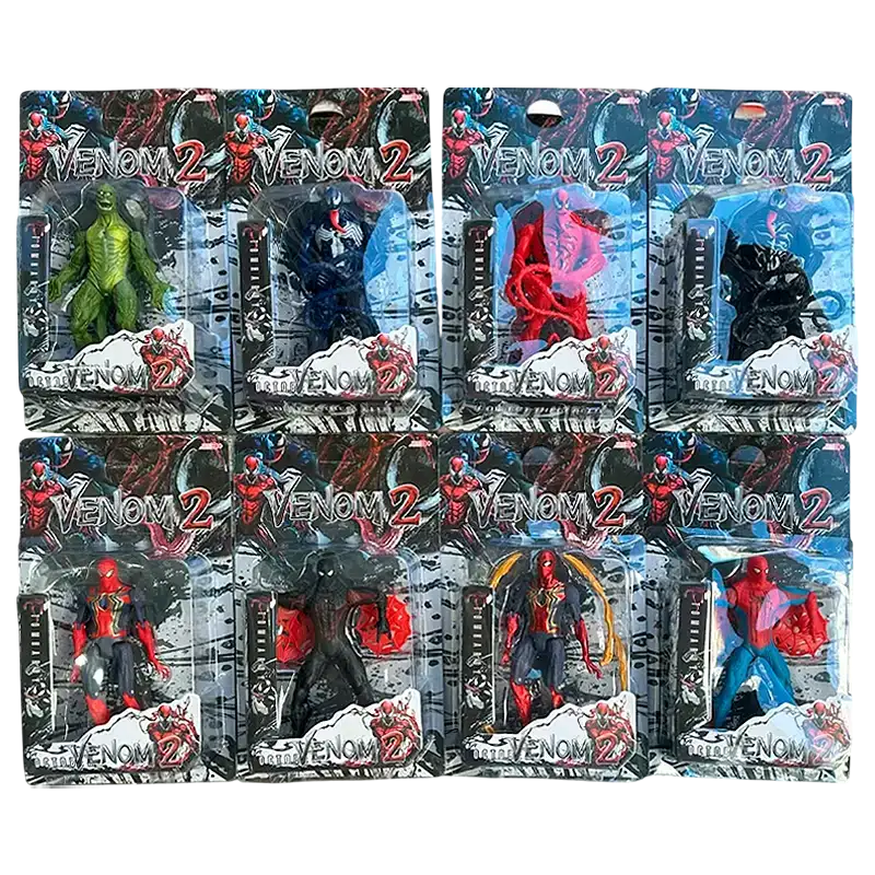MUNIECO SPIDERMAN CON VENOM