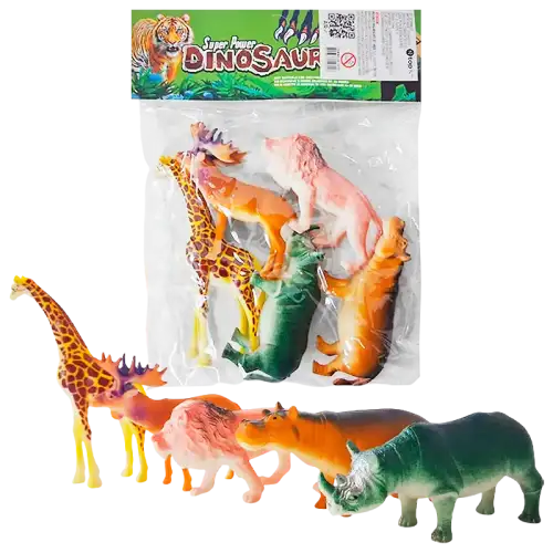 ANIMALES DE GOMA EN BOLSA