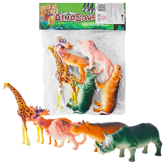 ANIMALES DE GOMA EN BOLSA