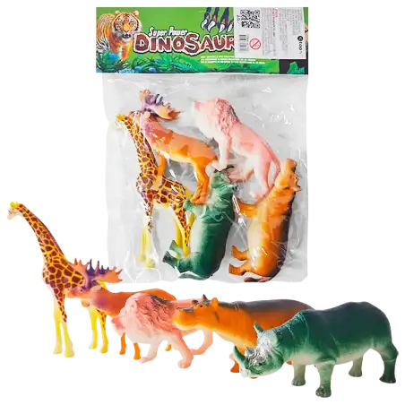 ANIMALES DE GOMA EN BOLSA
