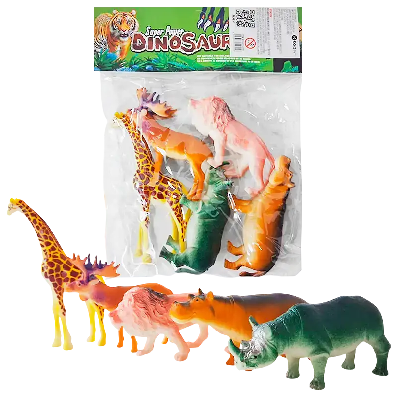 ANIMALES DE GOMA EN BOLSA