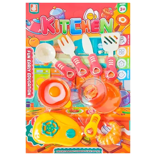JUEGO DE COMIDA EN BLISTER