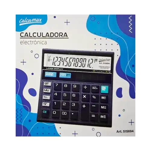 CALCULADORA 12 DIGITOS