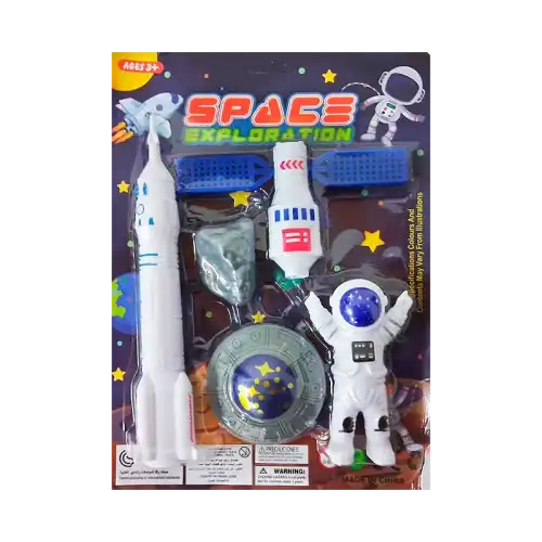 JUEGO ESPACIAL 5PCS EN BLISTER