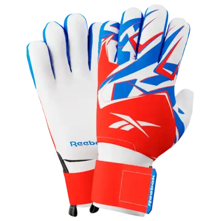 GUANTE DE ARQUERO VORTEX N9 BLANCO ROJO AZUL