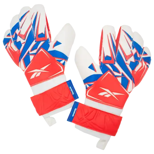 GUANTE DE ARQUERO VORTEX N9 BLANCO ROJO AZUL