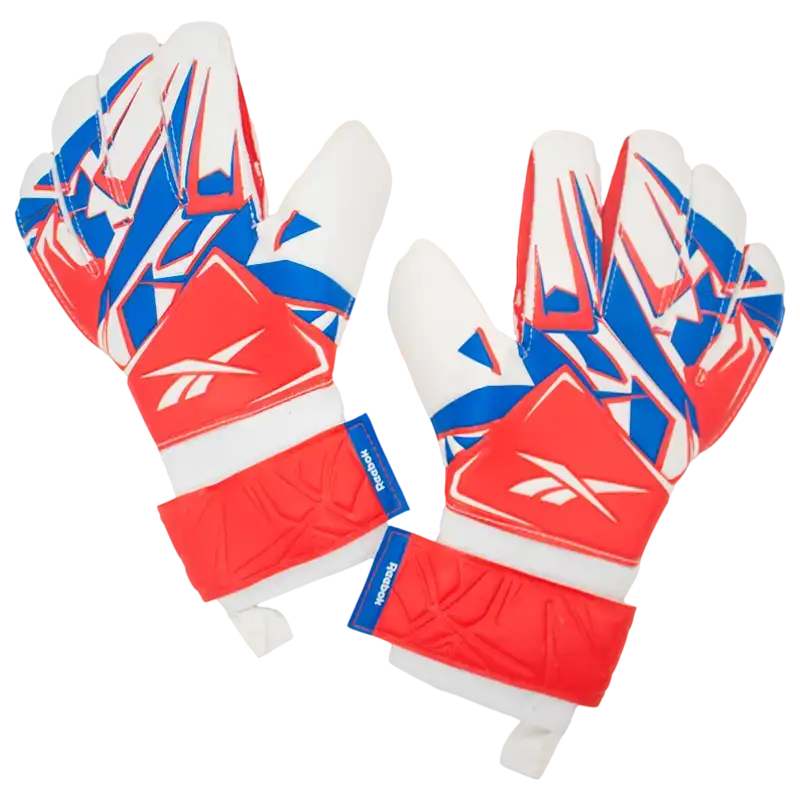 GUANTE DE ARQUERO VORTEX N9 BLANCO ROJO AZUL