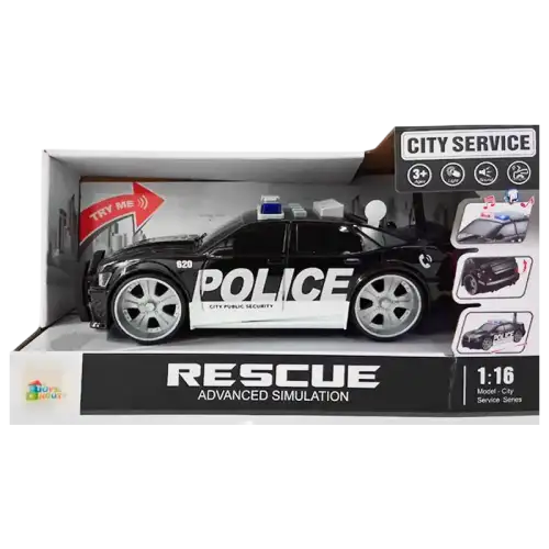 AUTO POLICIA 1.16 CITY CON LUZ