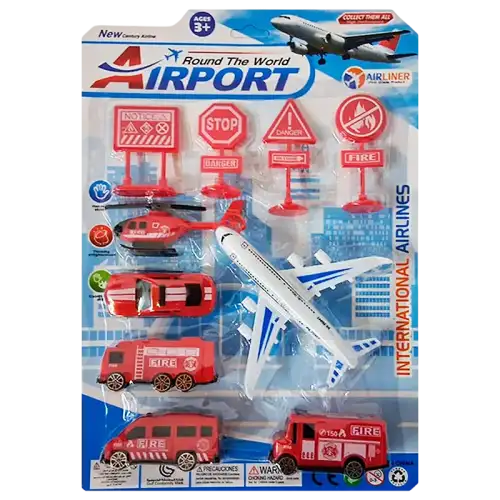 JUEGO DE AVIONES BLISTER