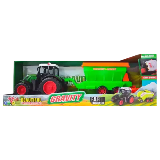 TRACTOR CON RECOLECTOR