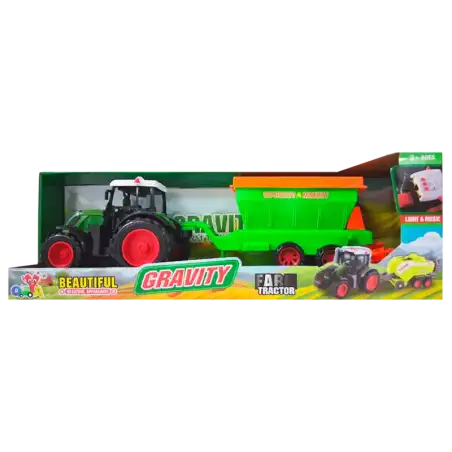 TRACTOR CON RECOLECTOR