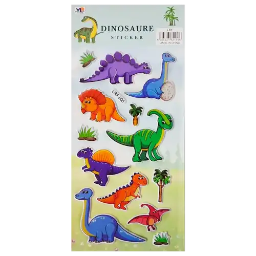 STICKER DINO GOMA EVA