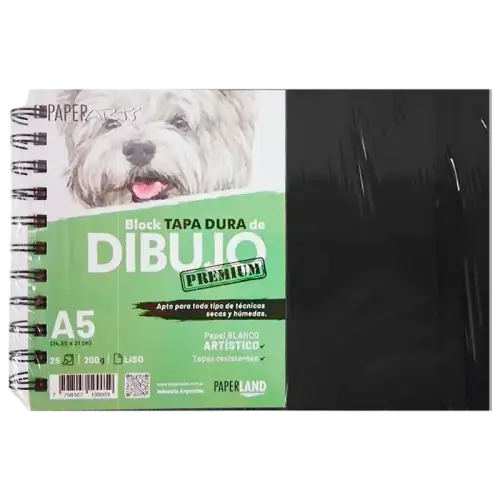 BLOCK DIB ART PREMIUM A5 TD ESP 25HL 200Gr