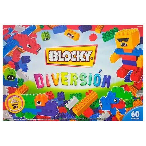 BLOCKY DIVERSION 60PZAS