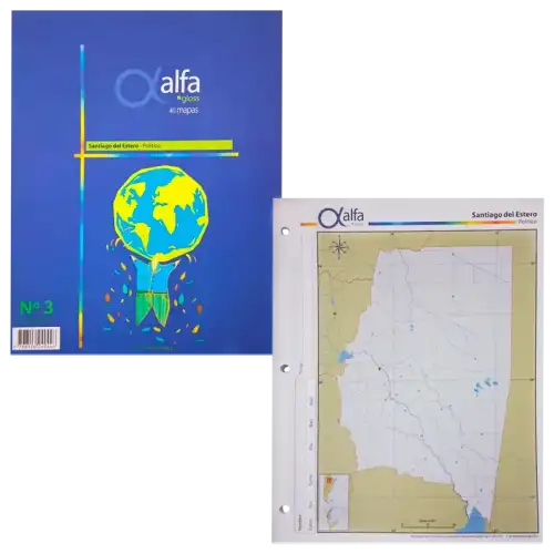 MAPA N3 POLITICO SANTIAGO DEL ESTERO
