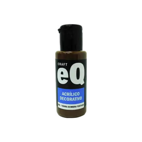 EQ ACRILICO DEC TIERRA SOMBRA TOSTADA X50CC