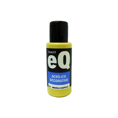 EQ ACRILICO DEC AMARILLO NAPOLES X50CC