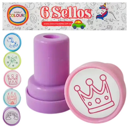 SELLO PRINCESAS X6