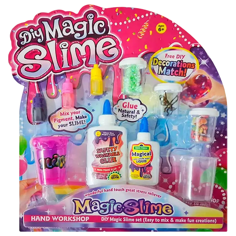 FABRICA DE SLIME CON ACCESORIOS