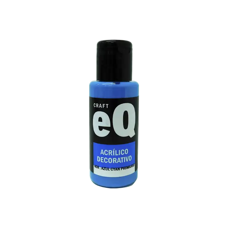EQ ACRILICO DEC AZUL CYAN PRIMARIO X50CC