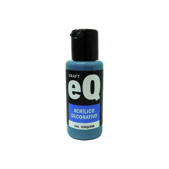 EQ ACRILICO DEC TURQUESA X50CC