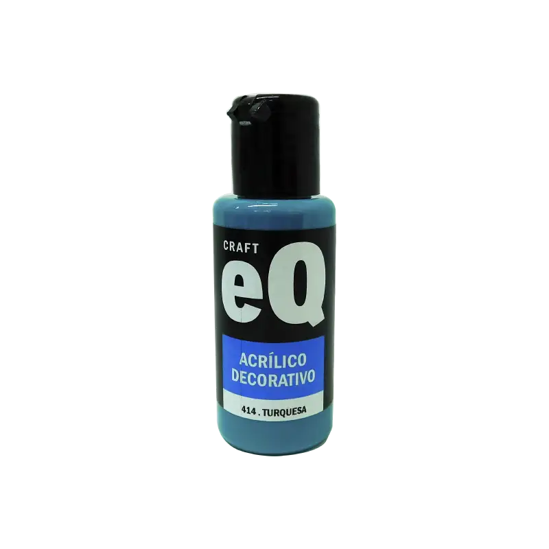 EQ ACRILICO DEC TURQUESA X50CC