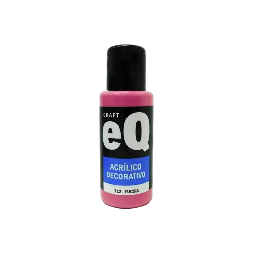 EQ ACRILICO DEC FUCSIA X50CC