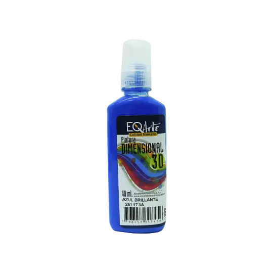 EQ DIMENSIONAL BRILLANTE AZUL X40CC