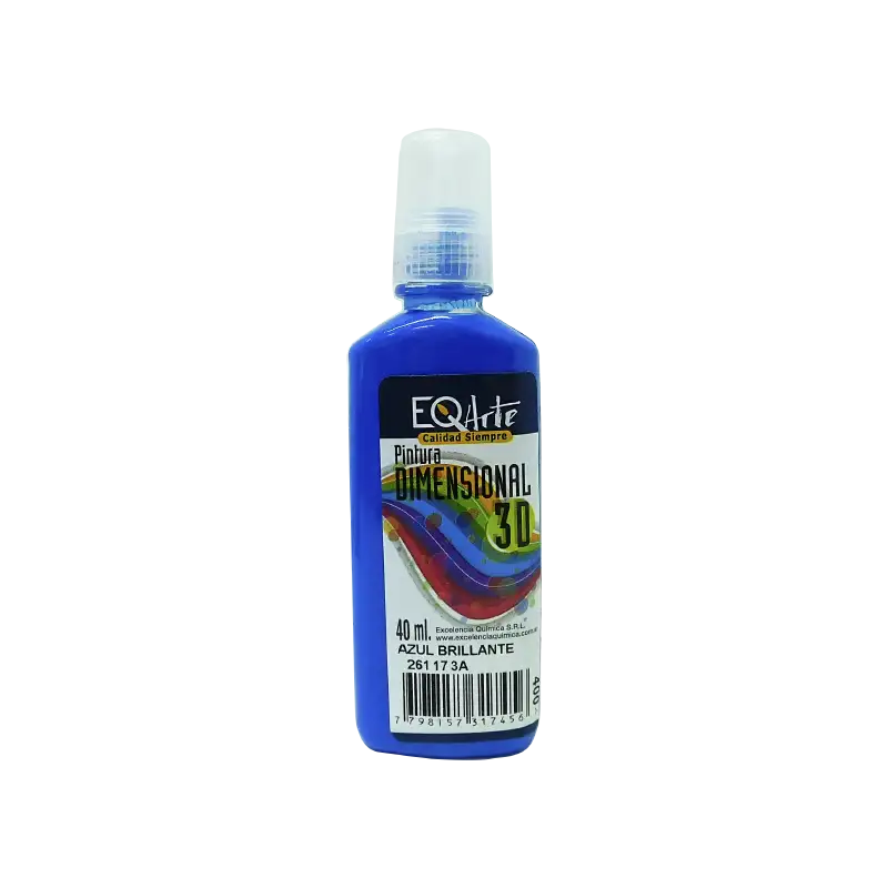 EQ DIMENSIONAL BRILLANTE AZUL X40CC