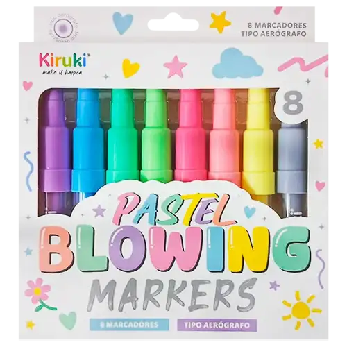 MARCADOR BLOWING PASTEL X8