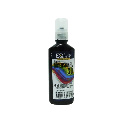 EQ DIMENSIONAL BRILLANTE NEGRO X40CC