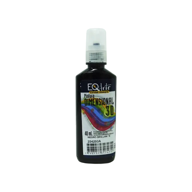 EQ DIMENSIONAL BRILLANTE NEGRO X40CC