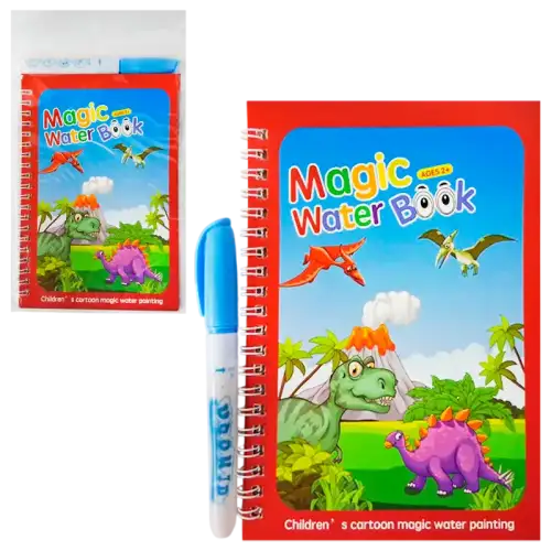 LIBRO CON PINTURA MAGICA EN BOLSA