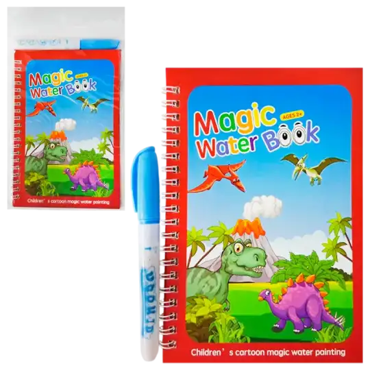 LIBRO CON PINTURA MAGICA EN BOLSA