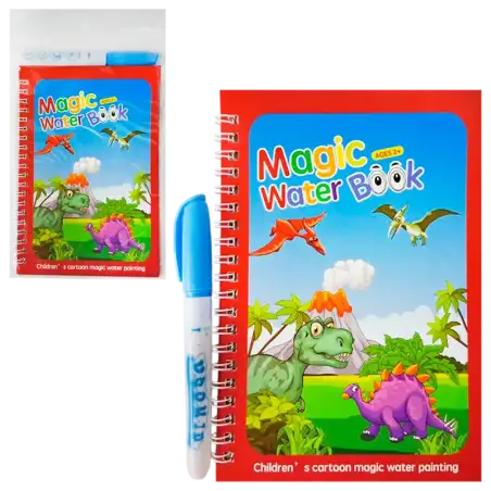 LIBRO CON PINTURA MAGICA EN BOLSA