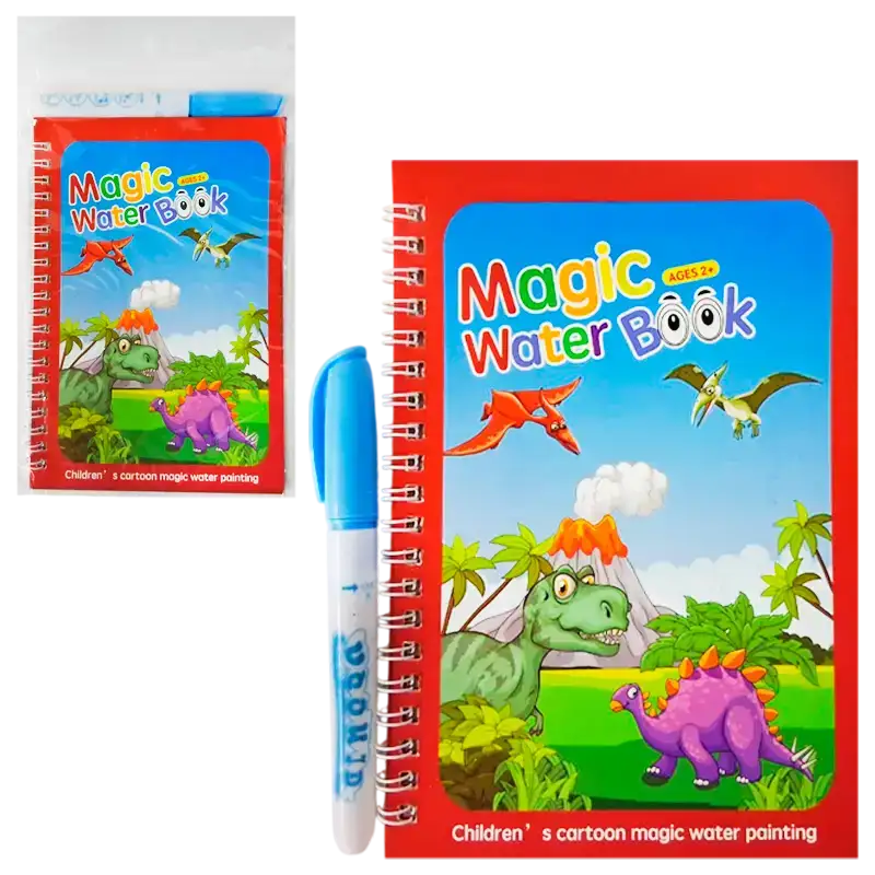 LIBRO CON PINTURA MAGICA EN BOLSA