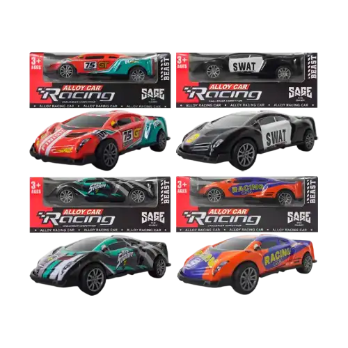 AUTO DE CARRERAS EN MINI BOX