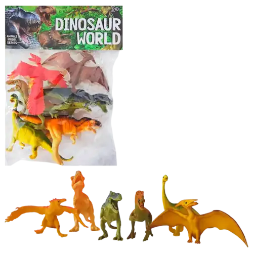 SET DE DINOSAURIOS EN BOLSA