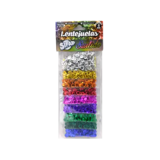 LENTEJUELAS SIFAP COLORES SURT