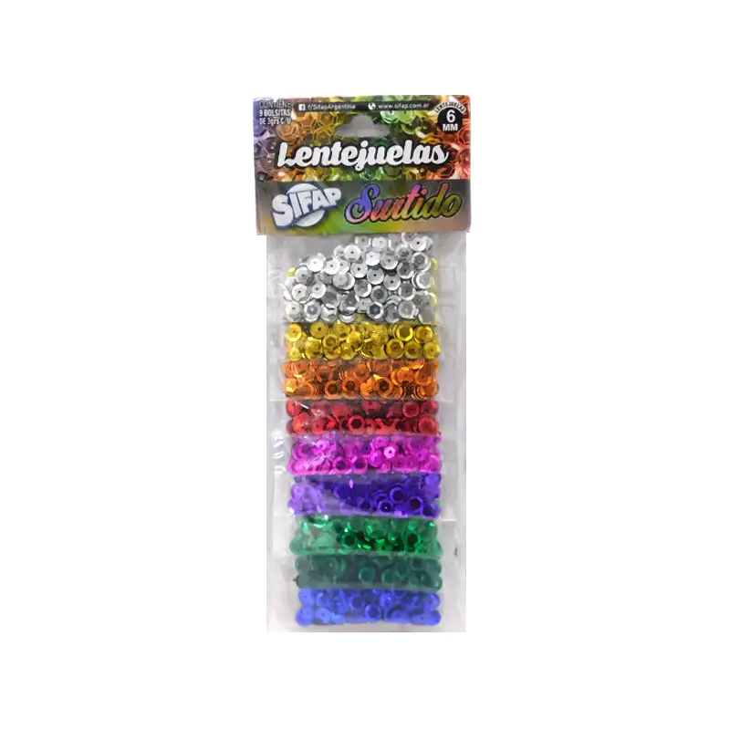 LENTEJUELAS SIFAP COLORES SURT