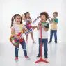 MICROFONO DE PIE DOBLE CON GUITARRA
