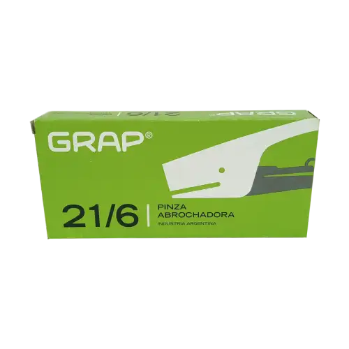 ABROCHADORA GRAP 21/6 PINZA PINTADA