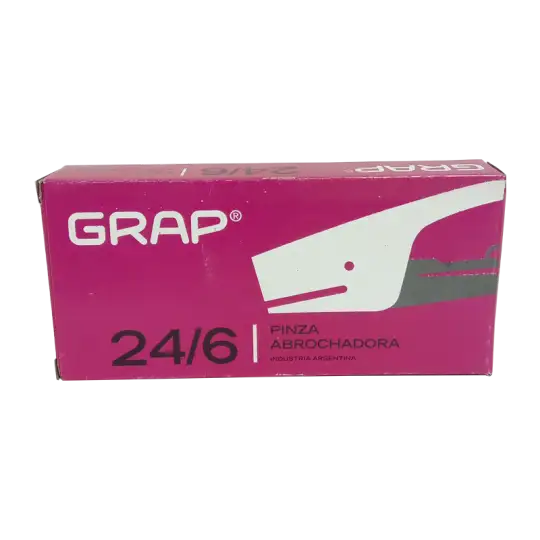 ABROCHADORA GRAP 24/6 PINZA PINTADA