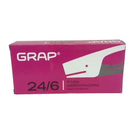 ABROCHADORA GRAP 24/6 PINZA PINTADA